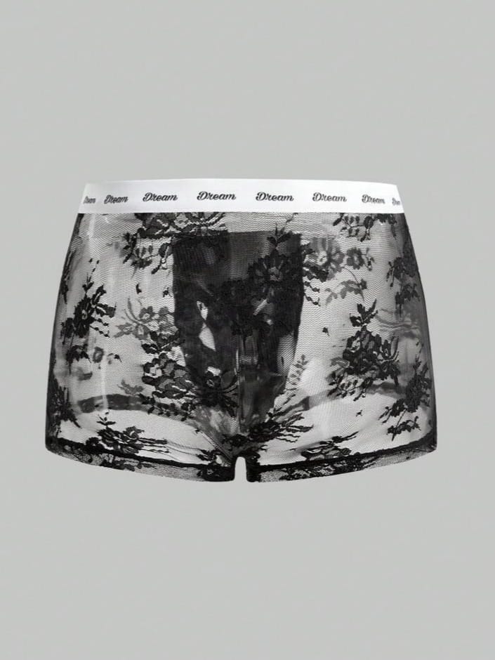 Midnight Floral Mesh brief